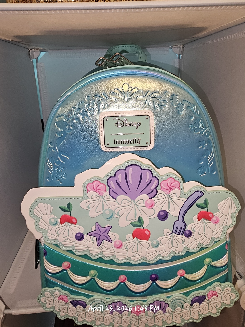 Loungefly Disney The Little Mermaid Ariel Cake Mini Backpack